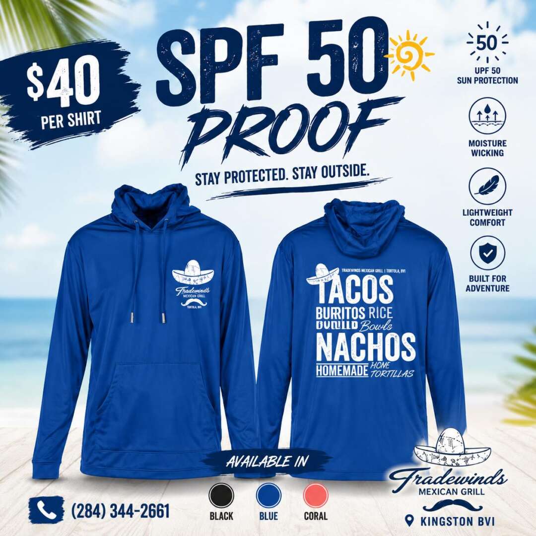 Tradewinds SPF 50 Dri Fit Hoodie